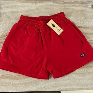 NWT | Rowing Blazers Red Nylon Shorts